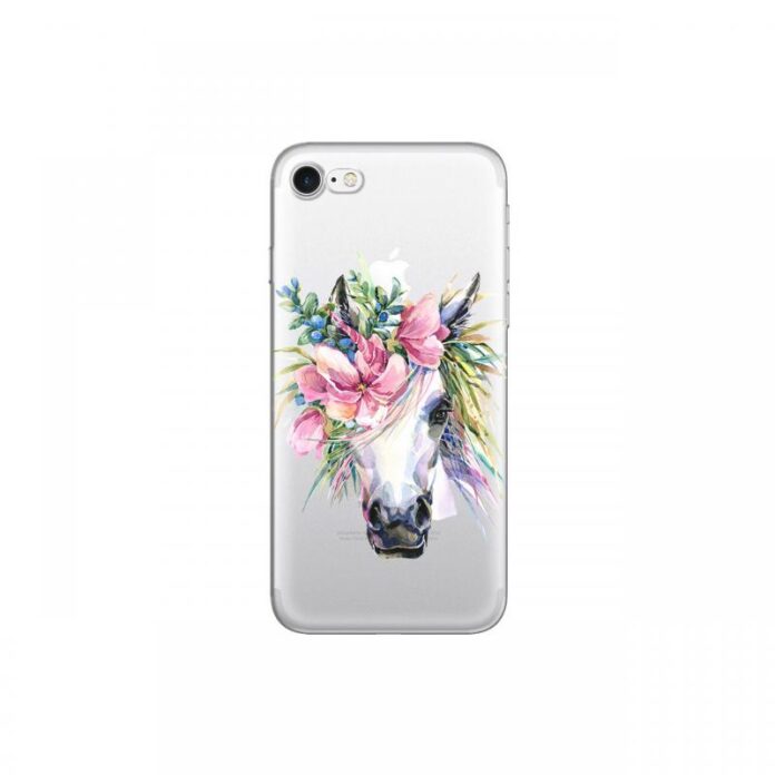 Husa iPhone 7/8/SE2020/SE2022 Lemontti Silicon Art Watercolor Unicorn Husa iPhone 7/8/SE2020/SE2022 Lemontti Silicon Art Watercolor Unicorn