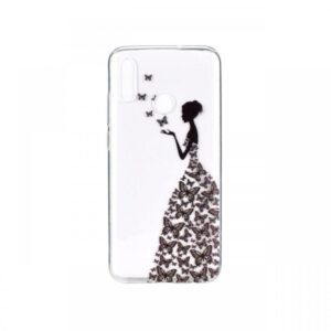 Husa Huawei Y7 2019 Lemontti Stylish and Beautiful Pattern Butterfly Girl Husa Huawei Y7 2019 Lemontti Stylish and Beautiful Pattern Butterfly Girl