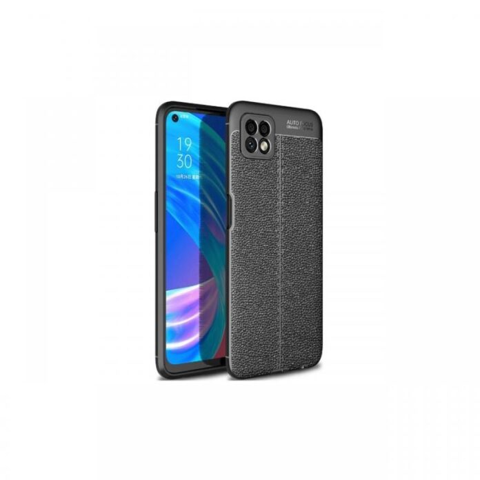 Husa Oppo A72 5G Lemontti Litchi Red Husa Oppo A72 5G Lemontti Litchi Red