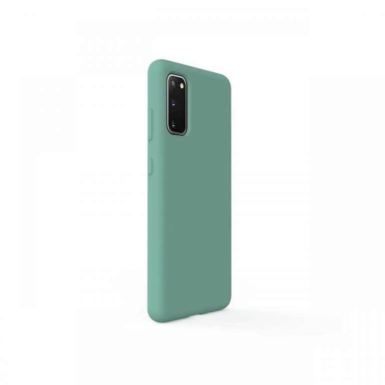 Husa Samsung Galaxy S20 Lemontti Liquid Silicon Forest Green