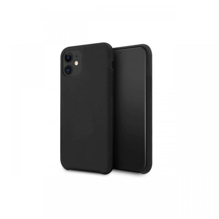 Husa iPhone 12 Mini Lemontti Silicone Lite Gri