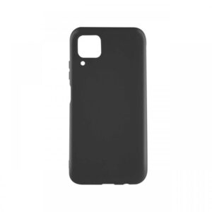Husa Huawei P40 Lite Lemontti Silicon Silky Negru Husa Huawei P40 Lite Lemontti Silicon Silky Negru