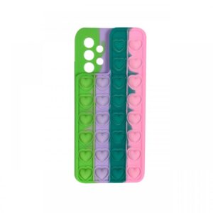 Husa Samsung Galaxy A32 4G Lemontti Heart Pop it Multicolor 5 Husa Samsung Galaxy A32 4G Lemontti Heart Pop it Multicolor 5