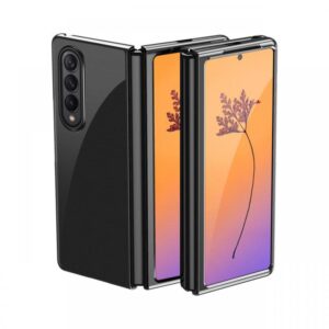 Lemontti Husa Plating Samsung Galaxy Z Fold4 Negru Lemontti Husa Plating Samsung Galaxy Z Fold4 Negru