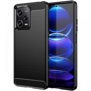 Lemontti Husa Carbon Case Flexible Xiaomi Redmi Note 12 Pro / Poco X5 Pro 5G Negru Lemontti Husa Carbon Case Flexible Xiaomi Redmi Note 12 Pro / Poco X5 Pro 5G Negru
