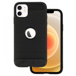 Lemontti Husa Carbon Case Flexible iPhone 11 Negru Lemontti Husa Carbon Case Flexible iPhone 11 Negru