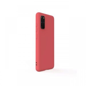 Husa Samsung Galaxy S20 Plus Lemontti Silicon Soft Slim Santa Red Husa Samsung Galaxy S20 Plus Lemontti Silicon Soft Slim Santa Red