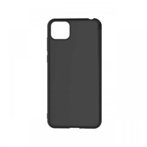 Husa Huawei Y5P Lemontti Silicon Silky Negru Husa Huawei Y5P Lemontti Silicon Silky Negru