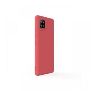 Husa Samsung Galaxy A42 Lemontti Silicon Soft Slim Santa Red Husa Samsung Galaxy A42 Lemontti Silicon Soft Slim Santa Red