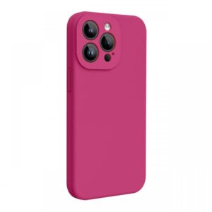 Lemontti Husa Liquid Silicon MagCharge iPhone 15 Pro Max Roze (protectie 360°, material fin, captusit cu microfibra) Lemontti Husa Liquid Silicon MagCharge iPhone 15 Pro Max Roze (protectie 360°, material fin, captusit cu microfibra)