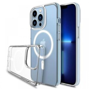 Lemontti Husa Guardian Magsafe iPhone 15 Pro Transparent Lemontti Husa Guardian Magsafe iPhone 15 Pro Transparent