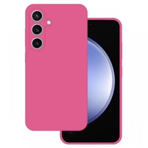 Lemontti Husa Silicon Premium Samsung Galaxy S23 FE Fuchsia Lemontti Husa Silicon Premium Samsung Galaxy S23 FE Fuchsia