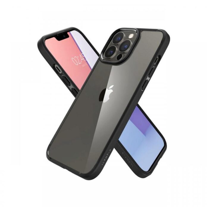 Husa iPhone 13 Pro Spigen Ultra Hybrid Matte Black Husa iPhone 13 Pro Spigen Ultra Hybrid Matte Black