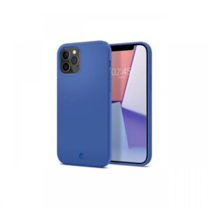 Husa iPhone 12 Pro Max Cyrill by Spigen Silicon Navy Husa iPhone 12 Pro Max Cyrill by Spigen Silicon Navy