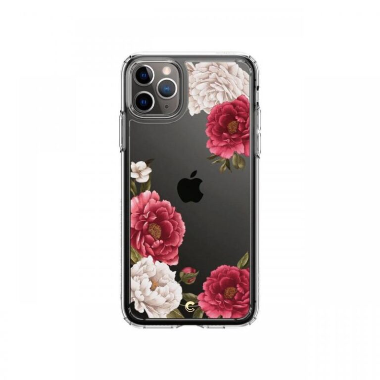 Husa iPhone 11 Pro Cyrill by Spigen Cecile Series Rose Floral