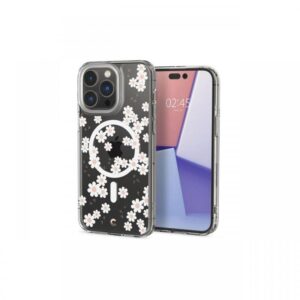 Husa iPhone 14 Pro Cyrill by Spigen Cecile Magsafe White Daisy Husa iPhone 14 Pro Cyrill by Spigen Cecile Magsafe White Daisy