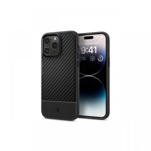 Husa iPhone 14 Pro Spigen Core Armor Matte Black Husa iPhone 14 Pro Spigen Core Armor Matte Black