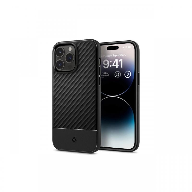 Husa iPhone 14 Pro Spigen Core Armor Matte Black Husa iPhone 14 Pro Spigen Core Armor Matte Black