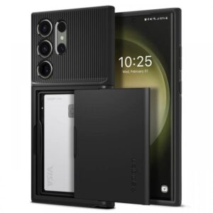 Spigen Husa Slim Armor Cs Samsung Galaxy S23 Ultra Negru Spigen Husa Slim Armor Cs Samsung Galaxy S23 Ultra Negru