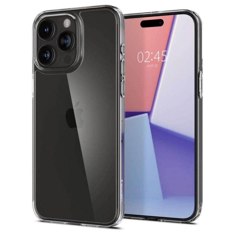 Spigen Husa Air Skin Hybrid iPhone 15 Pro Max Crystal Clear Spigen Husa Air Skin Hybrid iPhone 15 Pro Max Crystal Clear