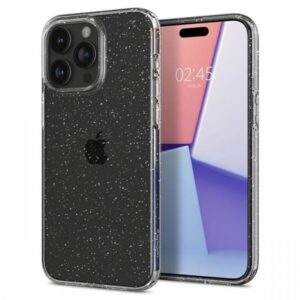 Spigen Husa Liquid Crystal Glitter iPhone 15 Pro Max Transparent Spigen Husa Liquid Crystal Glitter iPhone 15 Pro Max Transparent