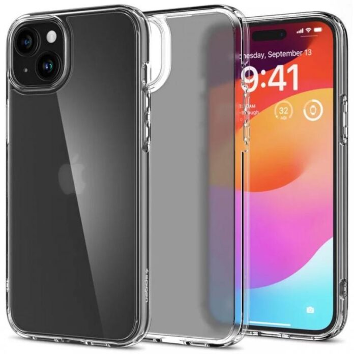 Spigen Husa Ultra Hybrid iPhone 15 Plus Frost Clear Spigen Husa Ultra Hybrid iPhone 15 Plus Frost Clear