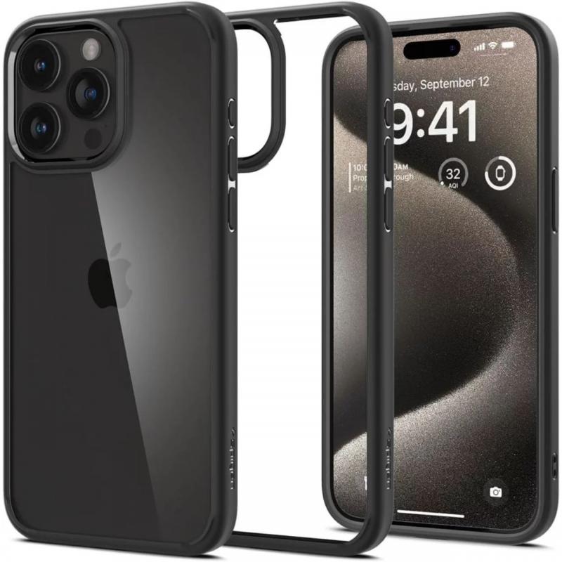 Spigen Husa Ultra Hybrid iPhone 15 Pro Max Sand Beige Spigen Husa Ultra Hybrid iPhone 15 Pro Max Sand Beige