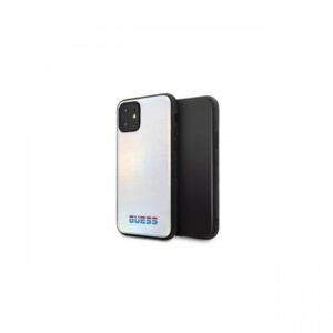 Husa iPhone 11 Pro Max Guess Iridescent Argintiu Husa iPhone 11 Pro Max Guess Iridescent Argintiu