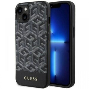 Guess Husa GCube Stripes MagSafe iPhone 14 Roz Guess Husa GCube Stripes MagSafe iPhone 14 Roz