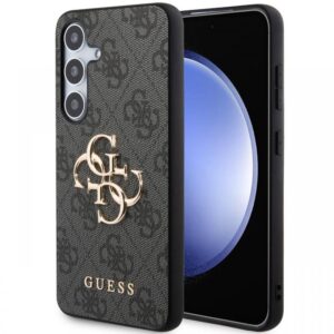 Guess Husa PU 4G Metal Logo Samsung Galaxy S24 Maro Guess Husa PU 4G Metal Logo Samsung Galaxy S24 Maro