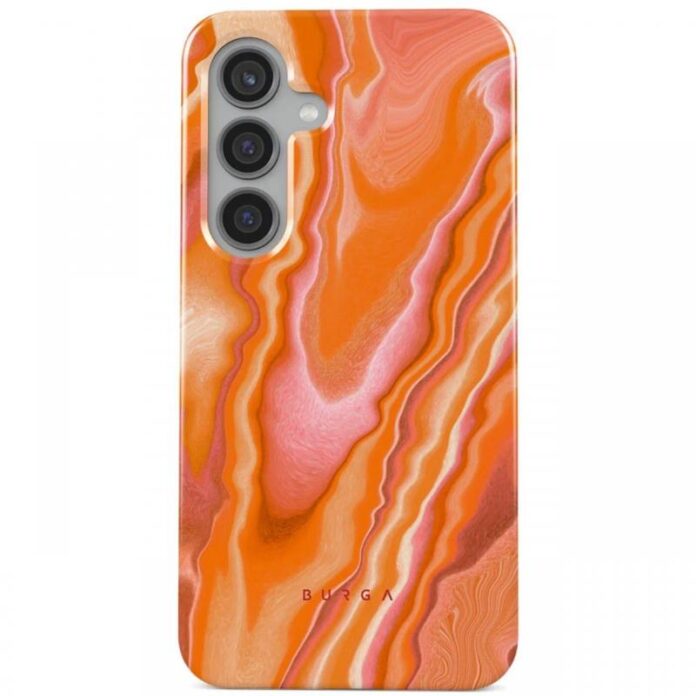 Burga Husa Dual Layer Retro Glow Samsung Galaxy S24 Burga Husa Dual Layer Retro Glow Samsung Galaxy S24