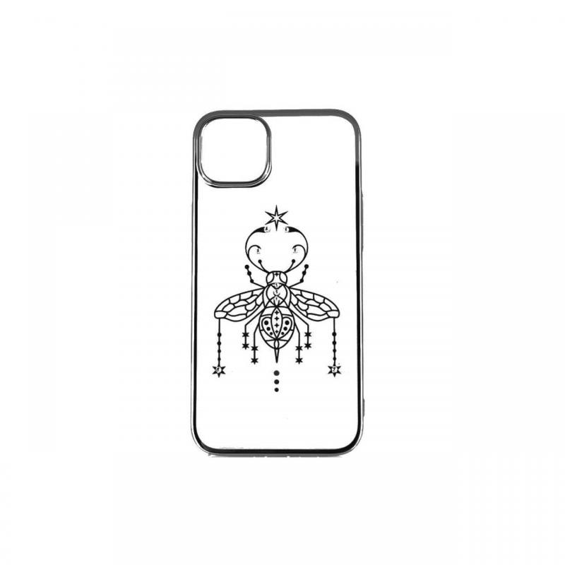 Husa cu Cristale Swarovski iPhone 14 Devia Summer Series Protective Black Husa cu Cristale Swarovski iPhone 14 Devia Summer Series Protective Black