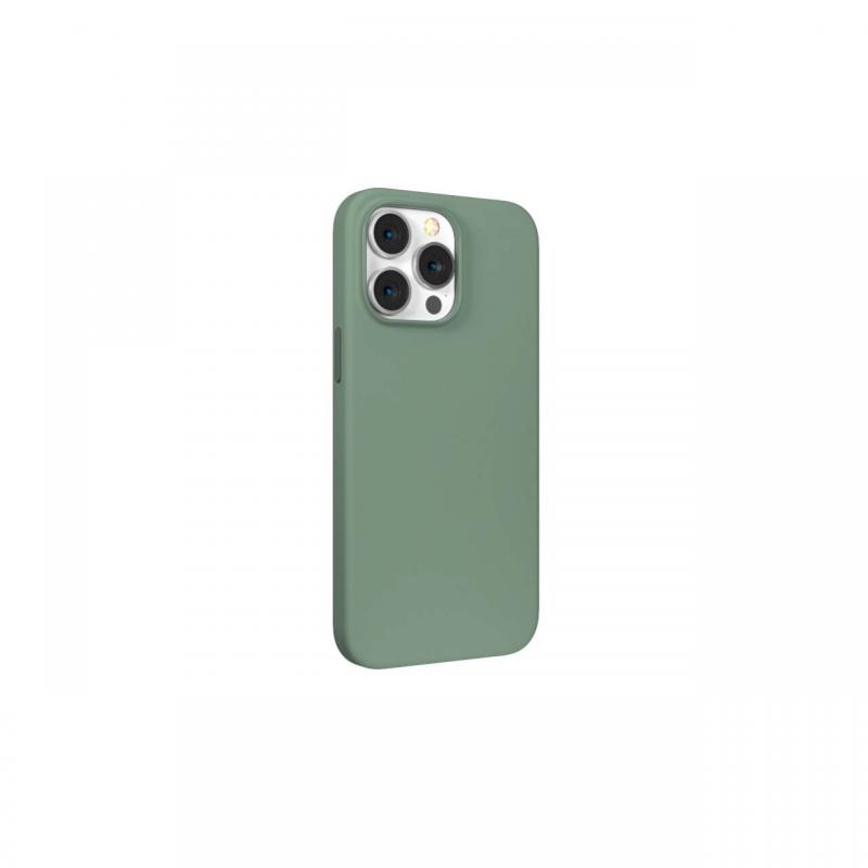 Husa iPhone 14 Plus Devia Silicon Nature Series Light Green Husa iPhone 14 Plus Devia Silicon Nature Series Light Green
