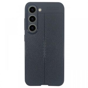 Devia Husa Leather Texture Shockproof Samsung Galaxy S23 Plus Negru Devia Husa Leather Texture Shockproof Samsung Galaxy S23 Plus Negru