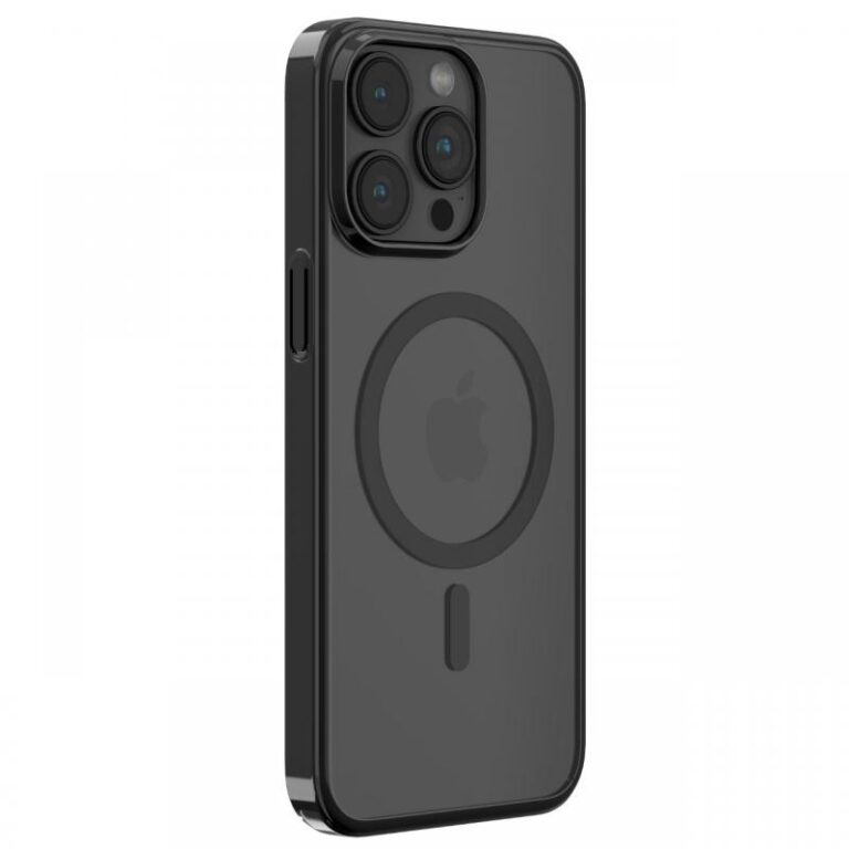 Devia Husa Glimmer Series Magnetic iPhone 15 Pro Argintiu