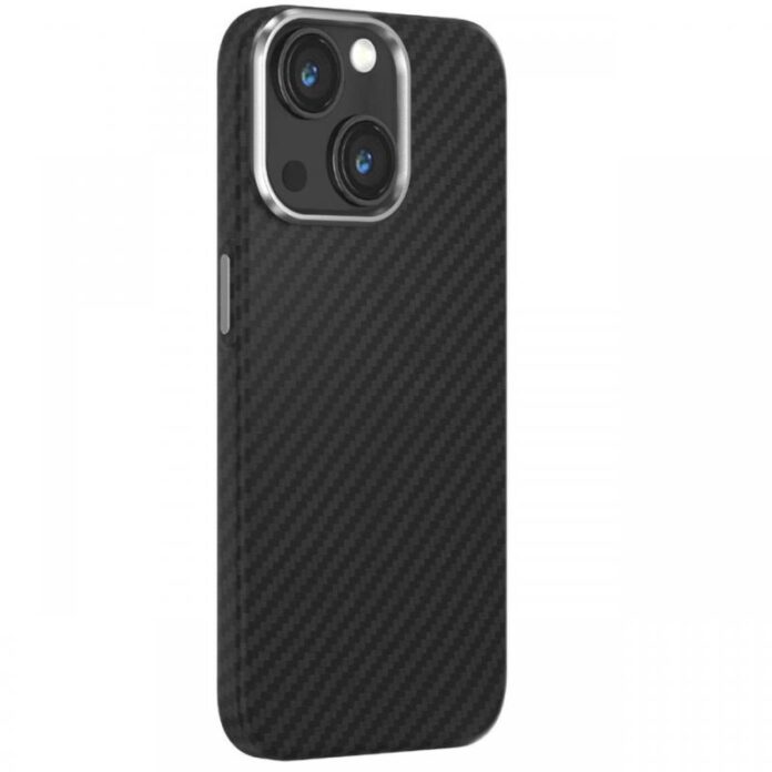 Devia Husa Ultra-Thin Carbon Fiber Magnetic iPhone 15 Plus Negru Devia Husa Ultra-Thin Carbon Fiber Magnetic iPhone 15 Plus Negru