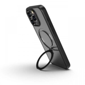 Devia Husa Delight Series Magnetic iPhone 15 Pro cu suport Negru Devia Husa Delight Series Magnetic iPhone 15 Pro cu suport Negru