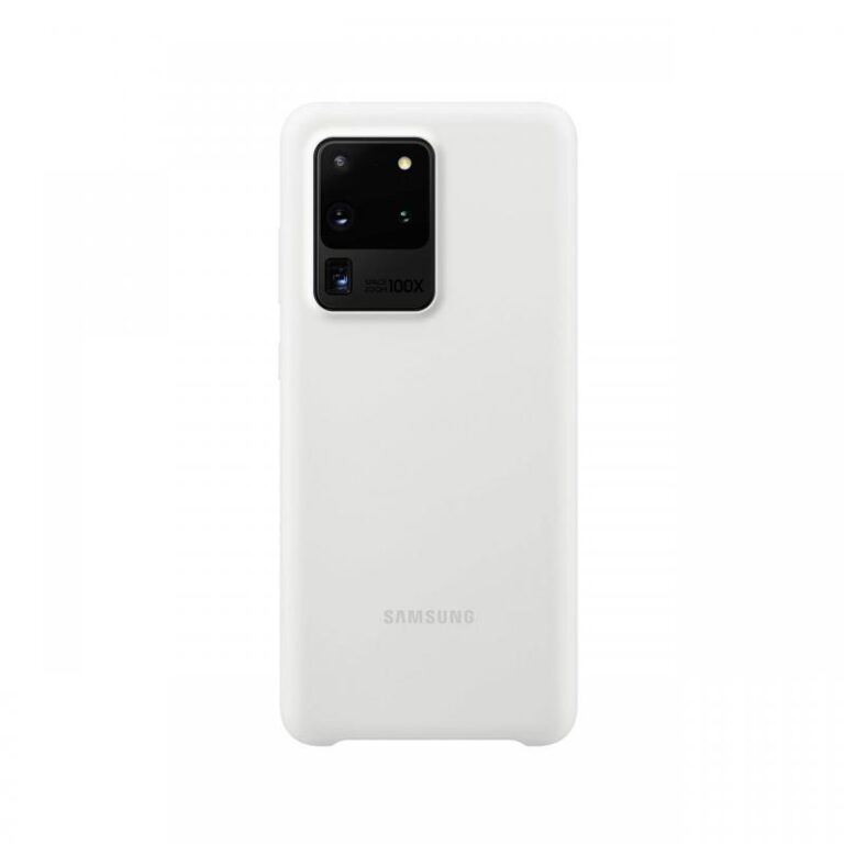 Husa Originala Samsung Galaxy S20 Ultra Silicone Cover Navy