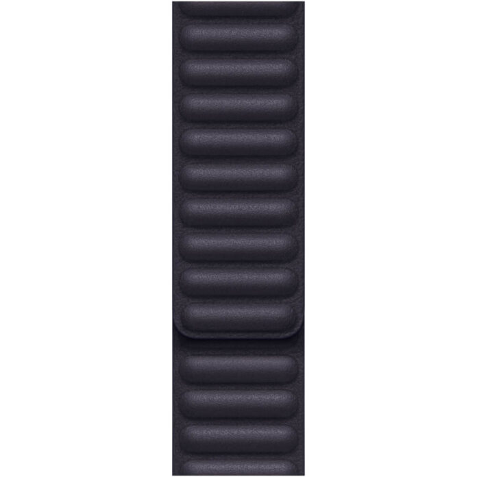 Curea pentru Apple Watch 45mm, Leather Link, S/M, Ink Curea pentru Apple Watch 45mm, Leather Link, S/M, Ink
