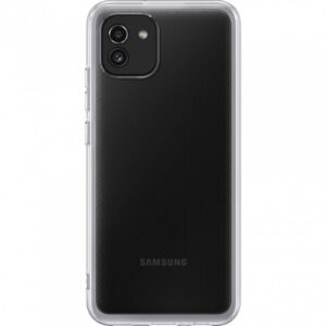 Samsung Husa Originala Soft Clear Cover Samsung Galaxy A03 Transparent Samsung Husa Originala Soft Clear Cover Samsung Galaxy A03 Transparent