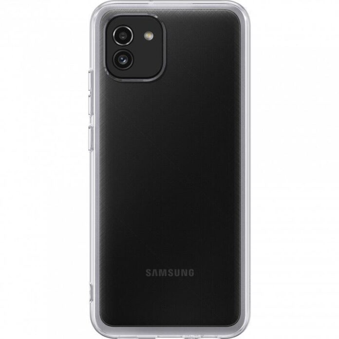 Samsung Husa Originala Soft Clear Cover Samsung Galaxy A03 Transparent Samsung Husa Originala Soft Clear Cover Samsung Galaxy A03 Transparent