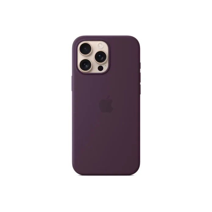 Husa de protectie Apple cu MagSafe pentru iPhone 16 Pro Max Silicon Plum Husa de protectie Apple cu MagSafe pentru iPhone 16 Pro Max Silicon Plum