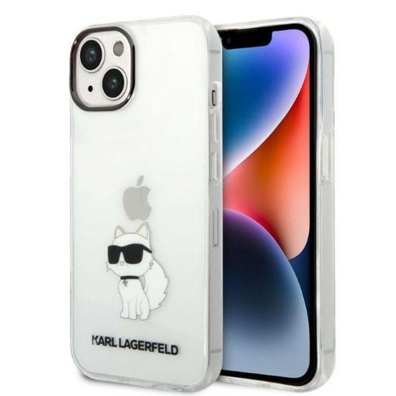 Karl Lagerfeld Husa Choupette iPhone 14 Transparent Karl Lagerfeld Husa Choupette iPhone 14 Transparent