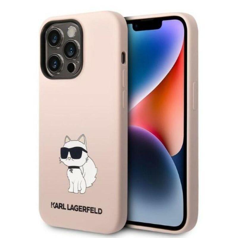 Karl Lagerfeld Husa Liquid Silicone Choupette iPhone 14 Pro Max Negru Karl Lagerfeld Husa Liquid Silicone Choupette iPhone 14 Pro Max Negru