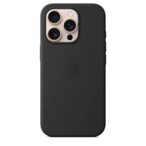 Husa de protectie Apple cu MagSafe pentru iPhone 16 Pro Silicon Black Husa de protectie Apple cu MagSafe pentru iPhone 16 Pro Silicon Black