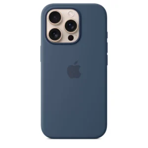 Husa de protectie Apple cu MagSafe pentru iPhone 16 Pro Silicon Denim Husa de protectie Apple cu MagSafe pentru iPhone 16 Pro Silicon Denim