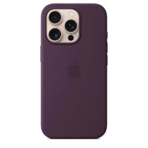 Husa de protectie Apple cu MagSafe pentru iPhone 16 Pro Silicon Plum Husa de protectie Apple cu MagSafe pentru iPhone 16 Pro Silicon Plum