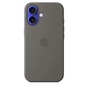 Husa de protectie Apple cu MagSafe pentru iPhone 16 Silicon Stone Gray Husa de protectie Apple cu MagSafe pentru iPhone 16 Silicon Stone Gray
