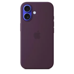 Husa de protectie Apple cu MagSafe pentru iPhone 16 Silicon Plum Husa de protectie Apple cu MagSafe pentru iPhone 16 Silicon Plum