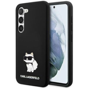 Karl Lagerfeld Husa Liquid Silicone Choupette Samsung Galaxy S23 Plus Negru Karl Lagerfeld Husa Liquid Silicone Choupette Samsung Galaxy S23 Plus Negru